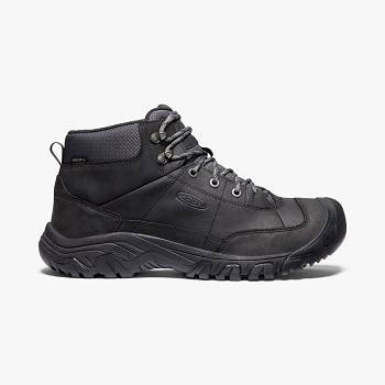 KEEN Férfi Targhee III Waterproof Chukka Bakancs Fekete